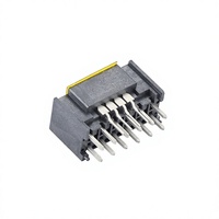 Connecteur hybride alimentation-signal 12+4, boîtier pour équipement industriel, prise d'alimentation et de signal, contact métallique, modèle 87-010-00320-1