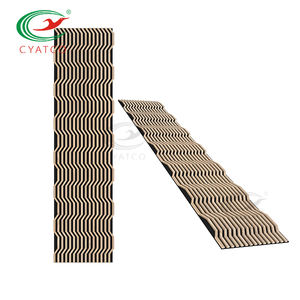 Décoration personnalisée Allotype latte <span class=keywords><strong>de</strong></span> <span class=keywords><strong>bois</strong></span> panneau acoustique en chêne panneau mural en <span class=keywords><strong>bois</strong></span> panneaux muraux insonorisés pour la maison - Product Image 6