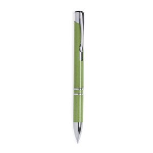 Stylo bille promotionnel classique en plastique et paille de blé, design élégant bicolore, idéal pour le bureau et le travail quotidien – Prix direct usine - Product Image 2