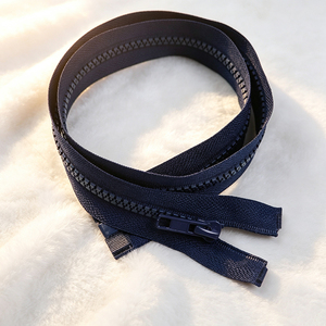 Customizable 8# Resin Plastic Close‑End Zipper Single <b>Puller</b> Durable 60‑Inch Long for Luggage Suitcase Backpack - Product Image 3