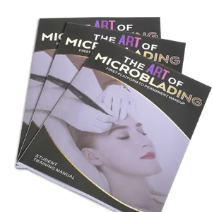 Le tecniche di apprendimento del tatuaggio manuale permanente per il trucco libro delle abilità l'arte del Microblading per il tatuatore