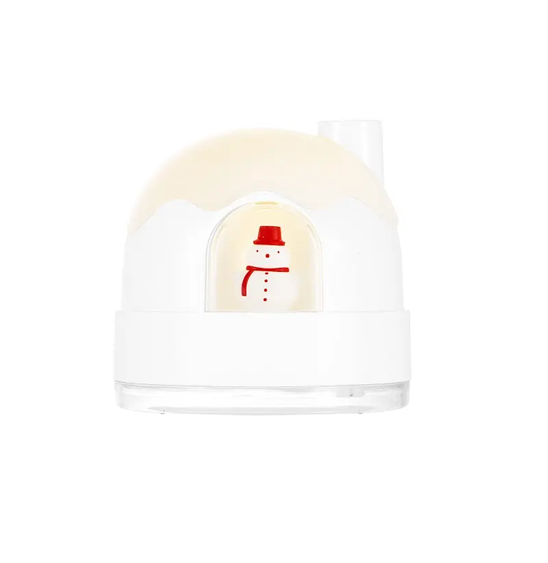 Hot dễ thương tuyết nhà sang trọng mini LED Đèn tạo độ ẩm Chất lượng cao xách tay tốt nhất Máy tạo độ ẩm không khí