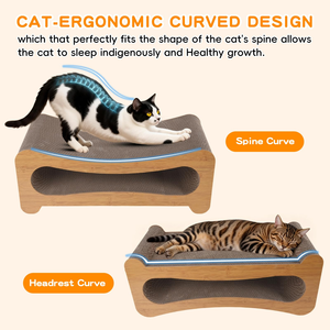 2-in-1 Cat Scratcher <b>Pad</b> Sustainable and Eco-Friendly Made with Sisal and Paper - Product Image 5