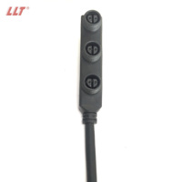 Cable Divisor de Energía LLT M16 F, 1 Salida, 3 Ramificaciones, 2 y 3 Pines, Impermeable IP67, Conector
