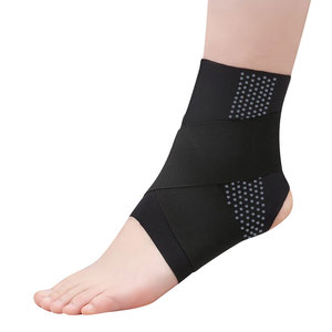 Attelle orthopédique pour le pied en néoprène, Support de cheville réglable avec bande élastique de Compression, pour <span class=keywords><strong>sport</strong></span>, Logo d'usine - Product Image 4