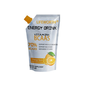 Lifeworth limone pre allenamento private label vitamina b12 bcaa vegan energy <span class=keywords><strong>drink</strong></span> - Product Image 5