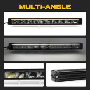 Mới nhất hàng không vũ trụ lớp vật liệu hợp kim nhôm <span class=keywords><strong>10</strong></span> 21 33 41 53 đa kích thước với DRL IP67 off road thanh ánh sáng - Product Image 5