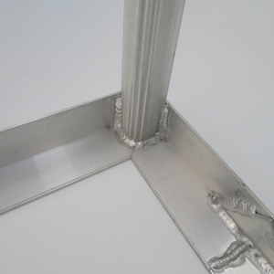 Servicio de soldadura de aluminio de fábrica OEM, corte de agujero de estampado, doblado CNC para soporte de soporte, marco de soldadura - Product Image 2