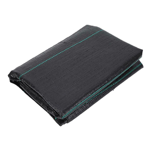 Estera tejida de los PP de la barrera de malas hierbas de la tela del paisaje de los 6ft x 250ft <span class=keywords><strong>3</strong></span>.2oz con ULTRAVIOLETA tratado - Product Image 4