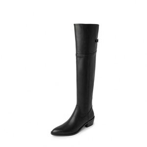 Botas de Invierno para Mujer de Alta Calidad, Botas de Montar a Caballo Antideslizantes y a la Moda para Caminar al Aire Libre - Product Image 6