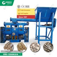 Prix usine MEILLEUR projet de presse à briquettes de charbon de bois de sciure de bois de biomasse petite machine à briquettes