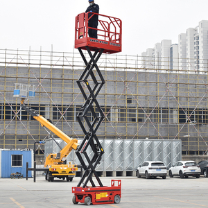 Plataforma Elevadora de Tijera Eléctrica Ever Star, Altura de Plataforma de 6-14 Metros, Capacidad de 230-450 kg, Plataforma de Trabajo Aérea, Elevador Hidráulico Móvil - Product Image 1