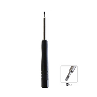 Mini tournevis 1.2mm 1.5mm 3.0mm, tournevis à tête plate fendue pour montre, outil de réparation de bracelet pour étui d'horlogerie