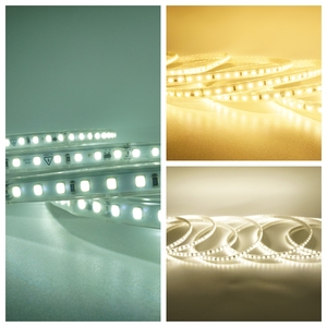 Bande lumineuse LED souple autocollante transparente découpable 4000K 6500K Lumière LED 7MM PCB IP67 Étanche Éclairage de jardin - Product Image 3