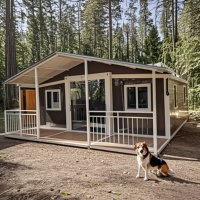 Maison Capsule Modulaire 20ft 40ft, Maisons Conteneurs Pliables et Extensibles, Maison 3 Chambres, Maisons Pop-up à Habiter avec Électroménager