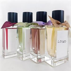 Sang Trọng Hương Thơm Tùy Chỉnh Rõ Ràng Vuông Nước Hoa Rỗng Chai 50Ml 100Ml Nặng Dày Cơ Sở Nước Hoa Chai Mens Phun Với Hộp - Product Image 4