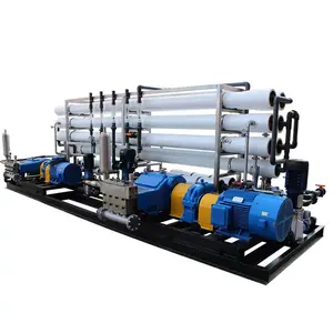 2000T/D Seawater Desalination RO System Water Treatment Plant