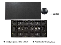 Módulo de Panel de Pantalla LED SMD P2.5 RGB a Todo Color, 320x160mm, Brillo de 800CD, Garantía de 5 Años, Uso en Interiores