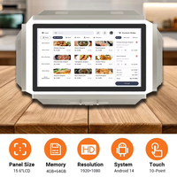 Pantalla Táctil de 15.6 Pulgadas, Señalización Digital, Publicidad, Pantalla Comercial, Reproductor de Carteles, Menú de Restaurante, Tablero de Anuncios, Quiosco de Autoservicio