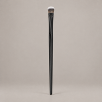 Pinceau de maquillage professionnel KB121 avec fibre de haute qualité de 0,07 mm, virole en aluminium épaissie et manche en bois de qualité supérieure