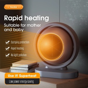 Nouveau Souffleur d'air chaud électrique, Chauffage domestique, Mini ventilateur d'air chaud PTC pour salle de bain, Machine portable intelligente, Ventilateur de bureau pour l'hiver - Product Image 3