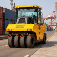 Compacteur hydraulique lourd à roues de 20 tonnes avec pression au sol de 440 kPa et largeur de roulement de 2270 mm à vendre