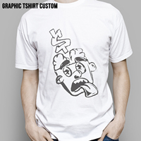 Vente chaude Conception de t-shirts graphiques personnalisés T-shirt de haute qualité T-shirts personnalisés pour adultes