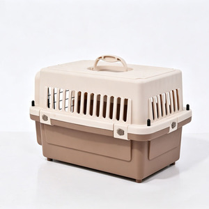<span class=keywords><strong>Cage</strong></span> de transport classique et tendance <span class=keywords><strong>pour</strong></span> animaux de compagnie, anti-choc, <span class=keywords><strong>pour</strong></span> <span class=keywords><strong>chien</strong></span> et chat, portable, avec poignée, ventilée et respirante - Product Image 3