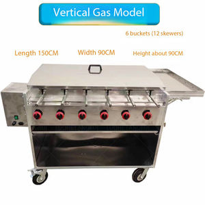 Machine de chauffage de maïs multifonctionnelle à gaz, torréfacteur de maïs à tambour rotatif, torréfacteur de maïs rotatif à vendre - Product Image 5