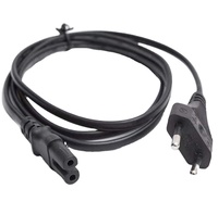 Câble d'extension d'alimentation pour ordinateur, prix compétitif, 1,5 m, 2 m, prise EU 2 broches, prise standard européenne