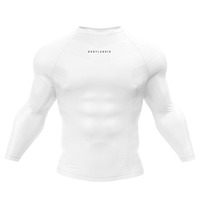 T-shirt Cosplay personnalisé imprimé numérique japonais Anime Vegeta Goku Super Saiyan manches longues Gym Fitness 3D Rash Guard pour hommes