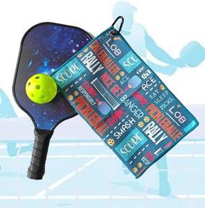 Toalla de Pickleball Personalizada, Regalo del Día del Padre para Hombres, Regalo Personalizado para Capitán de Equipo de Pickleball, Regalo para Amantes del Pickleball - Product Image 1