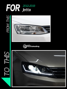 AURON 2012-2018 VW Jetta MK6 Phare LED Feux de Croisement Neuf Direct Usine 12V 36W 6000 lm 6000K Adaptation Universelle - Product Image 3