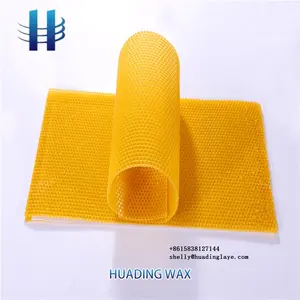 China manufacturer directly supplies Cheap honey bee wax comb foundation wax sheet for bee hive