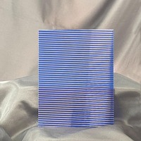 Panneaux de fenêtre en plexiglas ondulé, feuille acrylique ondulée, panneaux de fenêtre en plexiglas incassable pour la décoration