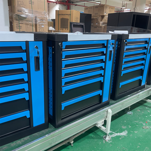 Tủ/Xe đẩy đựng dụng cụ thép CE <span class=keywords><strong>2025</strong></span>, bộ dụng cụ cơ khí 254 món, 7 ngăn kéo, hệ thống khóa bằng chìa, có thể tùy chỉnh theo yêu cầu nhà sản xuất thiết bị gốc (OEM), dành cho xưởng. - Product Image 6