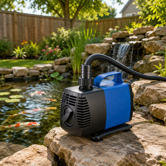 Manufacturer Aquarium Water Pump JD-5500 Fountain Submersible Pump for Fish Tank/Pond Fountain/50/60HZ Large Flow Pond Pump