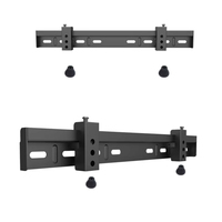 Soporte de montaje de pared de TV de acero para soportes de TV fijos de plasma LCD LED de panel plano de 25 a 55 pulgadas