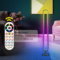 Tuya smart life Télécommande Tuya App Control Rgb Lampadaire Facile À Installer Lampadaire 3000-6000k U Forme Smart Home Lights