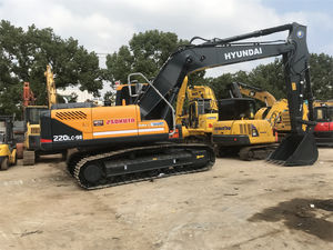 Prix bas Corée 220lc Multifonctionnel hyundai 305 335 Pelle d'occasion Hyundai 220lc 220lc-9s Excavatrice d'occasion minière Hyundai - Product Image 5