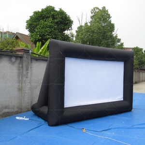 Pantalla de cine para fiesta Pantalla de proyector de <span class=keywords><strong>película</strong></span> inflable al aire libre con soplador - Product Image 2