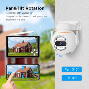 Sistema de Seguridad con Alarma Wifi, Seguimiento Humanoide, Audio Bidireccional, Visión Nocturna a Todo Color de 5MP, 2026 NVS010 +8*IPC047 - Product Image 3