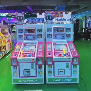 Nouvelle machine de cadeau de flipper en marbre commerciale équipement d'arcade pour enfants garantie d'un an anglais à pièces pour une utilisation dans un centre commercial - Product Image 4