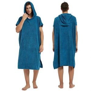Wuxi Ivy Textile 100% algodón Surf Poncho surf Beach Tower a la venta mujeres y hombres poncho con capucha - Product Image 4
