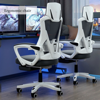 Nouveau tissu dossier haut en plastique confortable chaise maille ordinateur rotatif pivotant roulant chaise de bureau visiteur à vendre