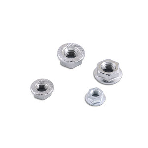 Écrou à bride M8 à tête hexagonale en acier inoxydable 304 antidérapant pour connecteurs d'assemblage de profilés en aluminium - Product Image 1