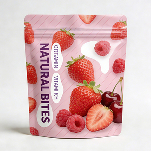 Sachet Doypack en PET métallisé haute barrière, sachets d'emballage de qualité alimentaire pour snacks, farine de <span class=keywords><strong>ragi</strong></span> et aliments secs - Product Image 2