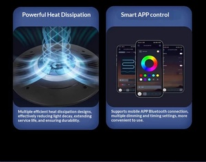 F8 Max 90W WIFI プログラム可能なフルスペクトル7チャンネルモダンアクアリウムLEDリーフライトボックスプラスチックハウジング（デスクトップ海水用） - Product Image 3