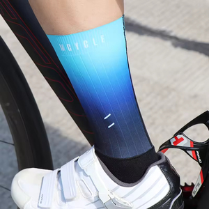 Custom Logo Compression Aero Cycling <b>Socks</b> ODM Factory Direct <b>High</b> Quality Knitted Print Bicycle <b>Socks</b> for Summer - Product Image 3