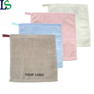 Toalla de Regalo para Salón de Belleza con Logotipo Bordado Personalizado, Secado Rápido, 100% Algodón, <span class=keywords><strong>Toallas</strong></span> Faciales Cuadradas Pequeñas - Product Image 2